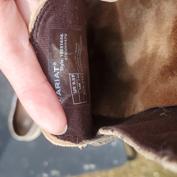 Ariat Slip On Metallic Snakeskin Cruiser Shoes Size 9.5 - Picture 3 of 4